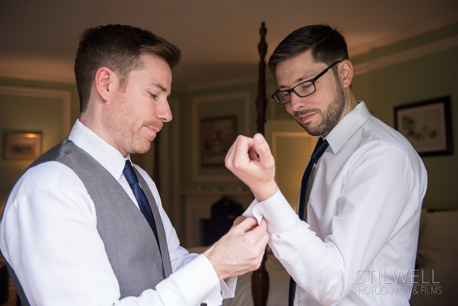 Westchester Wedding Photography Groom and Best Man