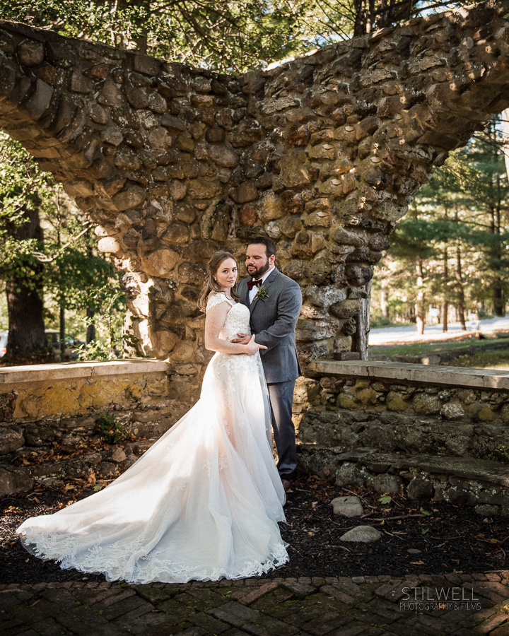 Bride and Groom NY Brotherood Winery Wedding