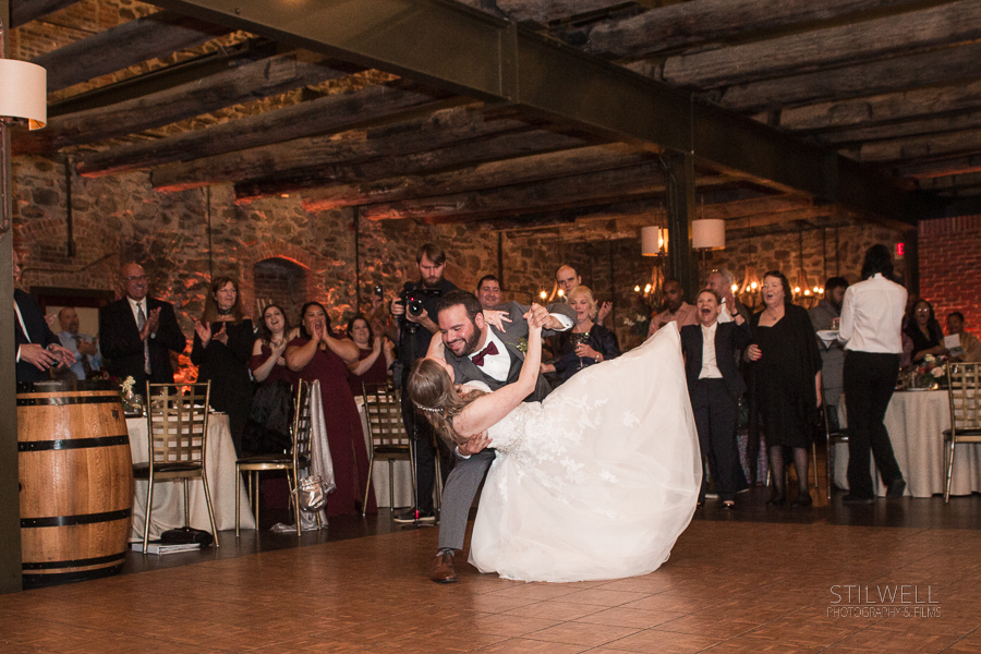 First Dance Brotherhood Winery Wedding