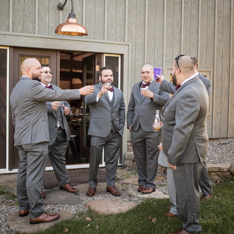 Groomsmen Toast Groom NY Wedding