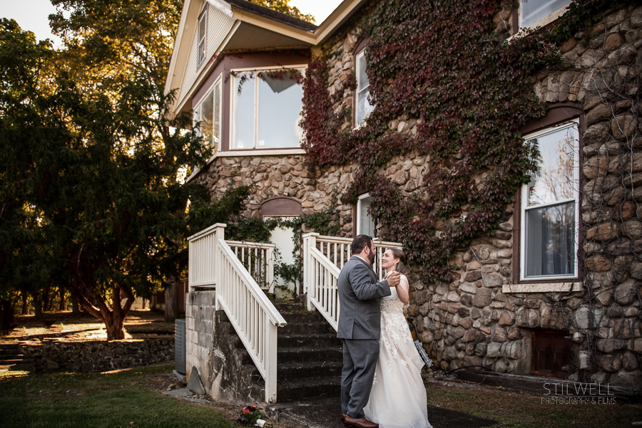 Portrait Bride and Groom Washingtonville NY