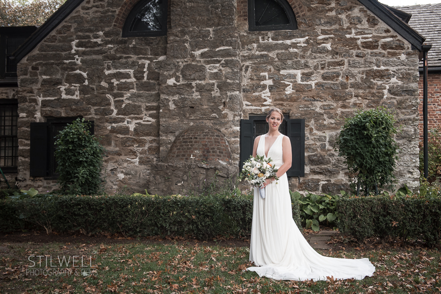 Bridal Portrait Senate Garage Kingston