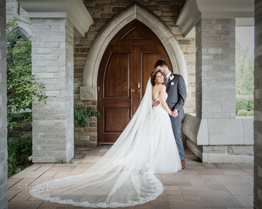 Bride and Groom Portrait Stilwell Photography