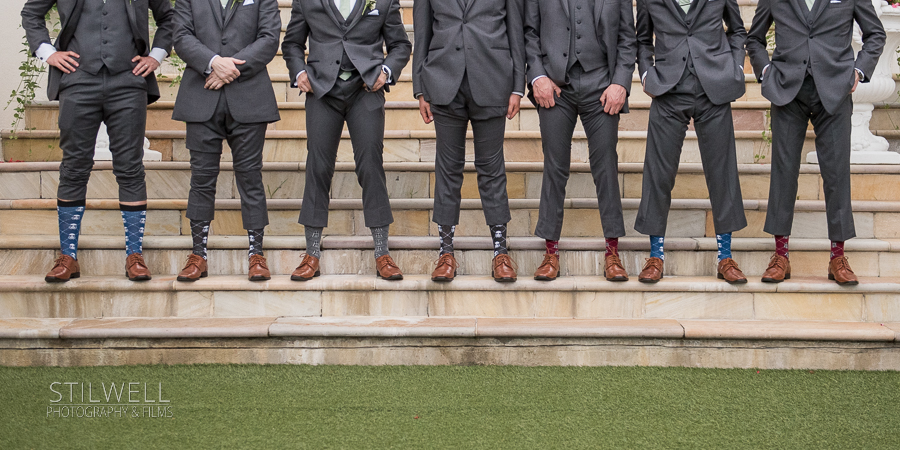 Groom and Groomsmen Wedding Socks