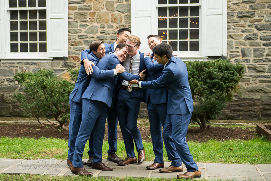 Senate Garage Groomsmen