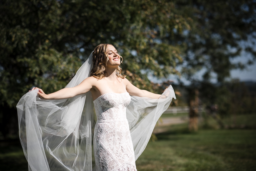 Bride Portrait Hudson Valley Wedding Photographer