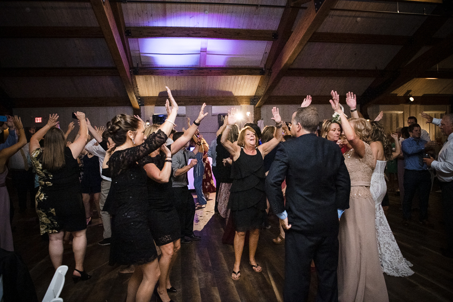 Reception Red Maple Vineyard Wedding