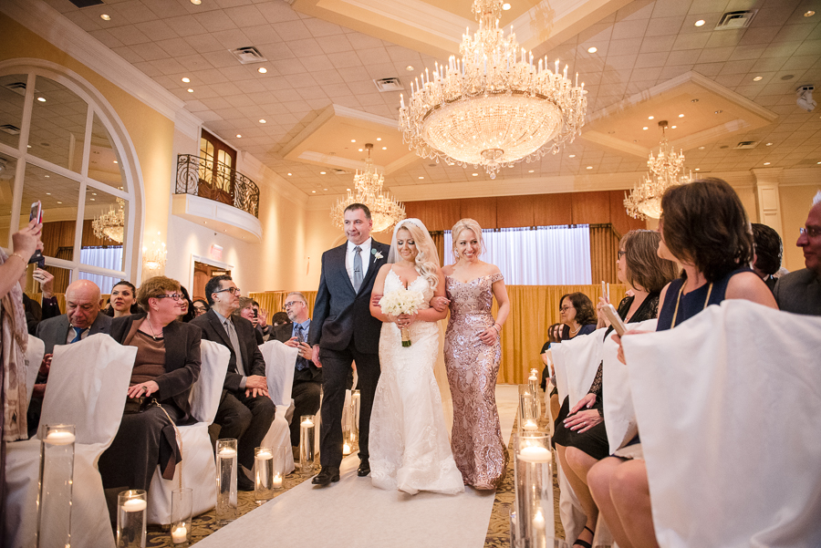 Wedding Ceremony Il Villaggio NJ Photographer