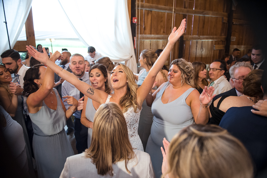 Dance Party Gilbertsville Farmhouse Wedding