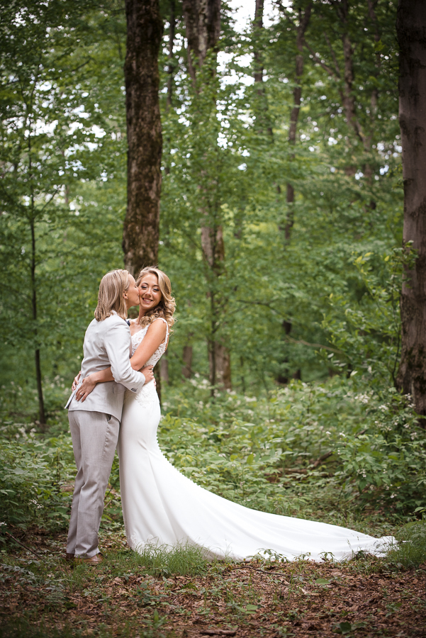 Wedding Portrait Photographer Bride + Bride