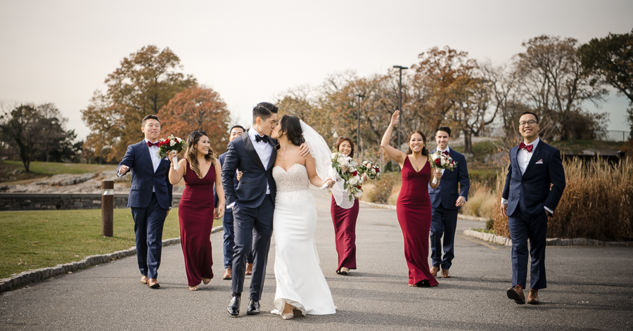 Bridal Party Photography Glen Island Harbour Club