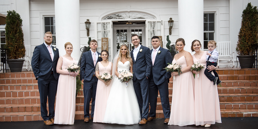 Bridal Party Westchester Wedding The Briarcliff Manor