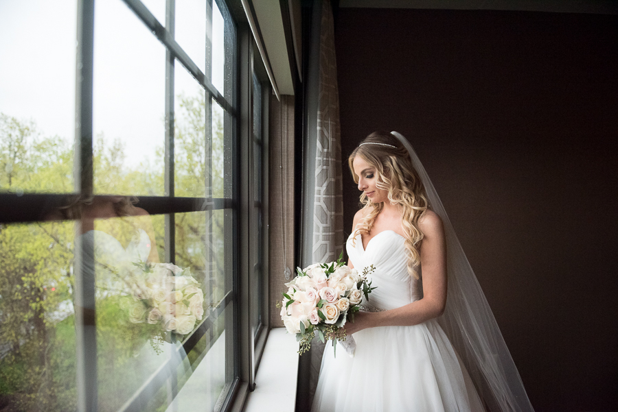 Bride Before Ceremony Westchester Briarcliff Manor