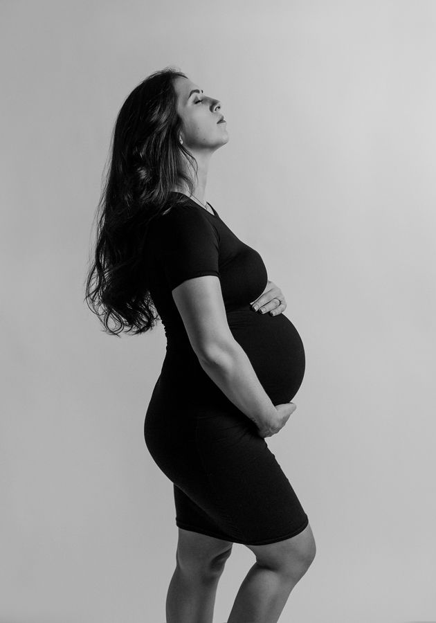 Studio Maternity Photographer Stilwell Photography