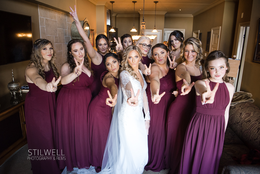 Bride and Bridesmaids NJ Wedding Photography