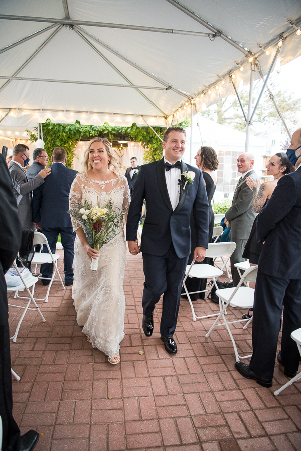 Recessional Fairfield CT Wedding Ceremony