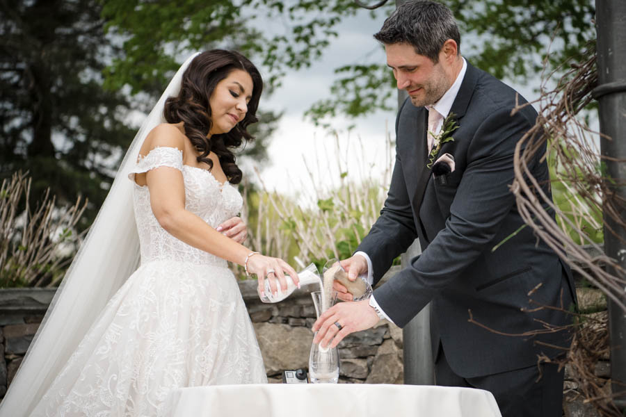 Sand Ceremony West Hills Wedding Photography