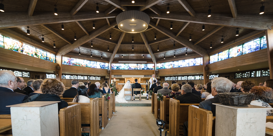 Wedding Marist Chapel Poughkeepsie NY